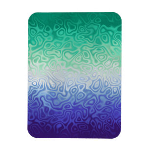 Trippy Ripply Funky Boho MLM Men Loving Men Pride Magnet
