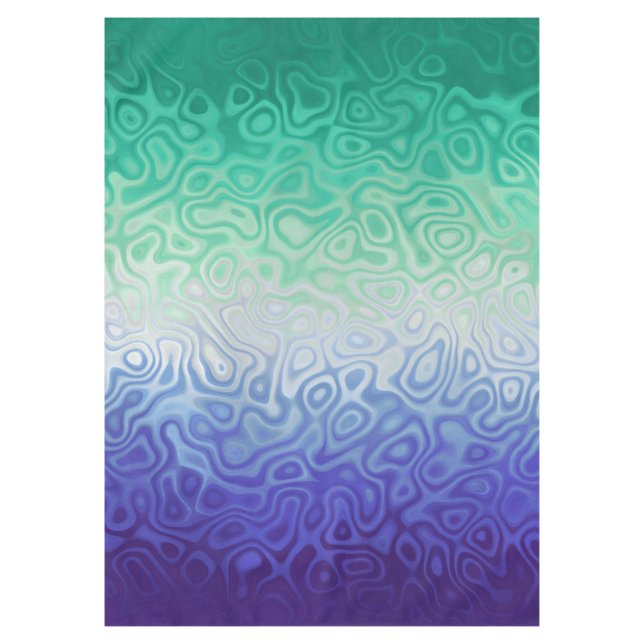 Trippy Ripply Funky Boho MLM Men Loving Men Pride Tablecloth (Front)