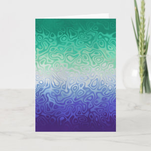 Trippy Ripply Funky Boho MLM Men Loving Men Pride Thank You Card