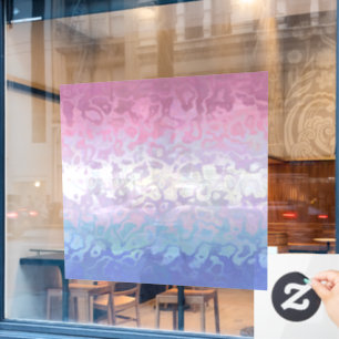 Trippy Ripply Groovy Eccentric Bigender Pride Flag