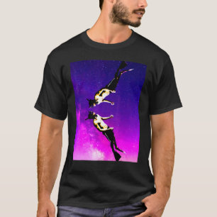 Trippy Space Scuba Diver Astronaut T-Shirt