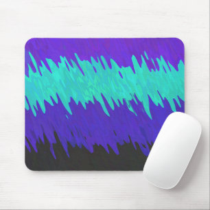 Trippy Squiggly Abstract Alexigender Pride Flag Mouse Pad