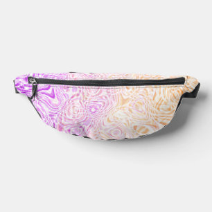 Trippy Squiggly Boho Abstract Trixic Pride Flag Bum Bags