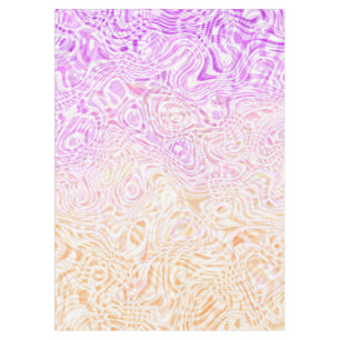 Trippy Squiggly Boho Abstract Trixic Pride Flag Tablecloth