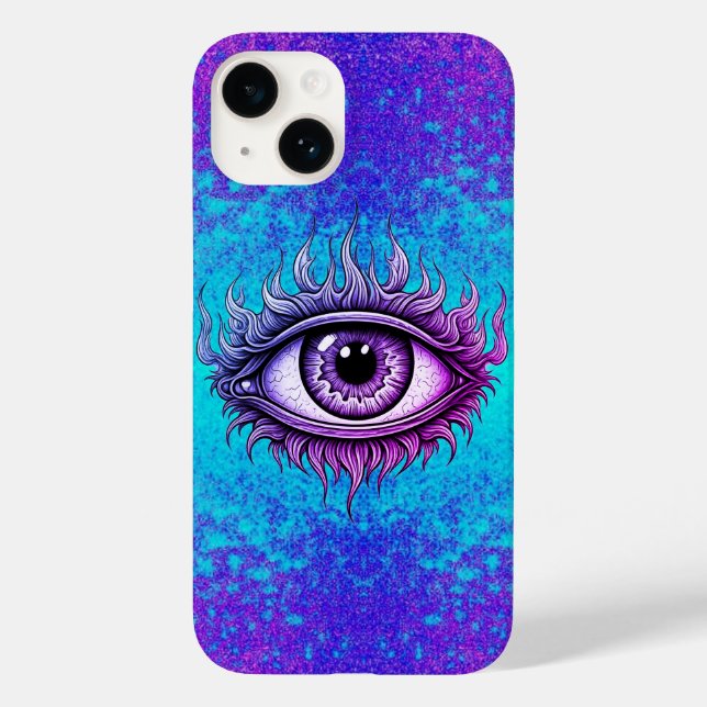 Trippy Third Eye iPhone Case (Back)