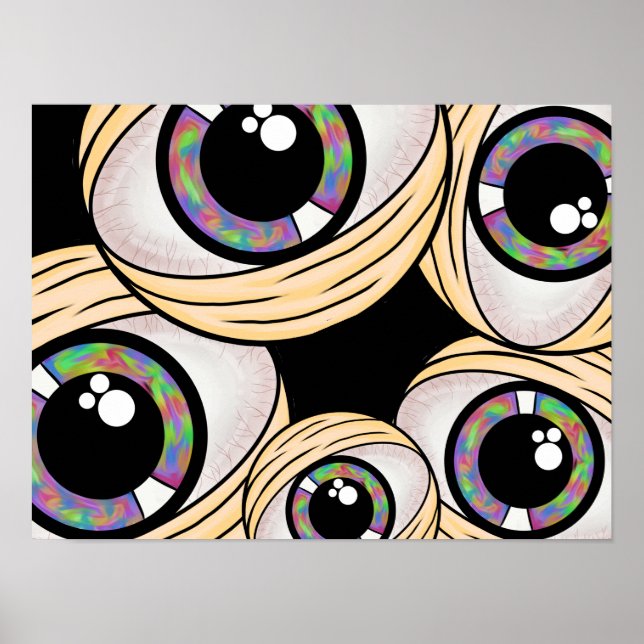 Trippy Third Eye Poster (Front)