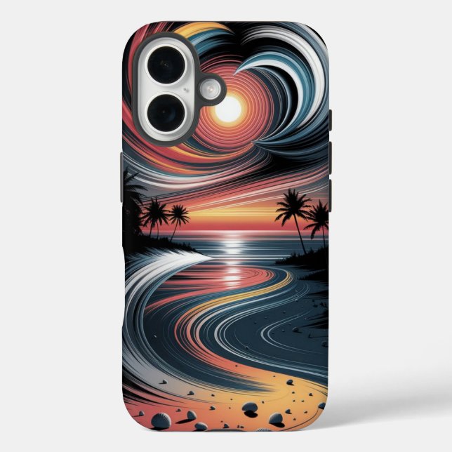  Trippy Tropical Vibes Case-Mate iPhone Case (Back)