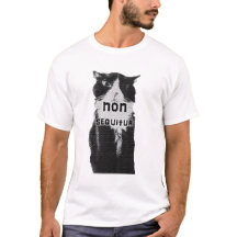 Trippy tshirts: Non sequitur cat tshirt