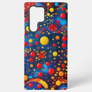 Trippy Tunnel of Colourful Floating Orbs Optical I Samsung Galaxy Case