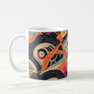 Trippy Vinyl Coffee Mug