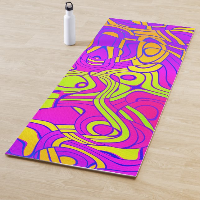 Trippy Yoga Mat (In Situ)