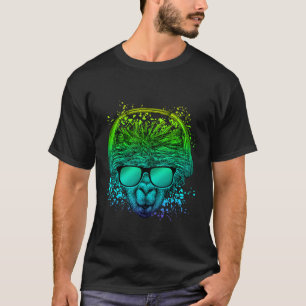 TrippyDJ  for Ravers EDM Techno House Psychedelic  T-Shirt