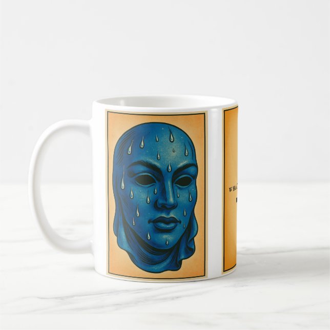 Triptych cup mask (Left)