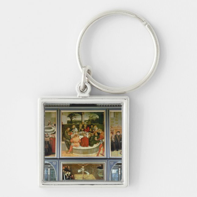 Triptych Key Ring (Front)