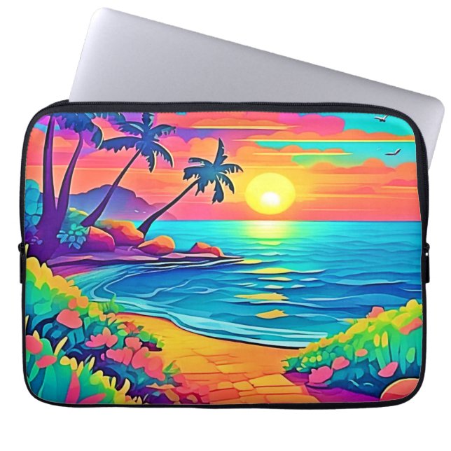 Triptych Laptop Sleeve (Front)