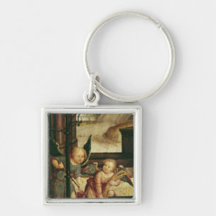Triptych of the Adoration of the Child Key Ring