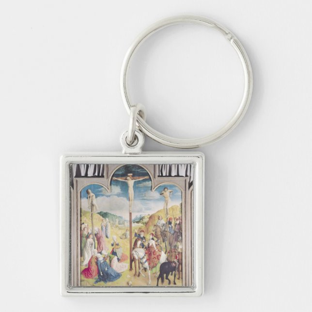 Triptych of the Crucifixion Key Ring (Front)
