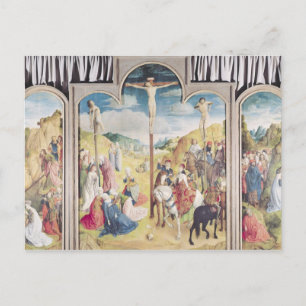 Triptych of the Crucifixion Postcard