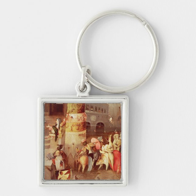 Triptych of the Temptation of St. Anthony Key Ring (Front)