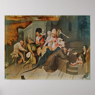 Triptych of the Temptation of St. Anthony Poster