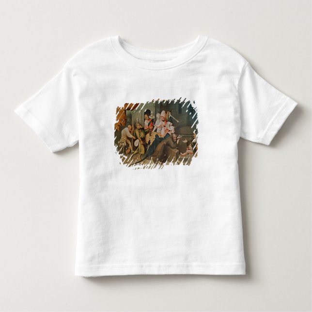 Triptych of the Temptation of St. Anthony Toddler T-Shirt (Front)