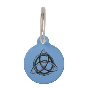 Triquetra (Blue) Pet Tag