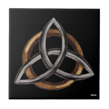 Triquetra (Brown/Silver)