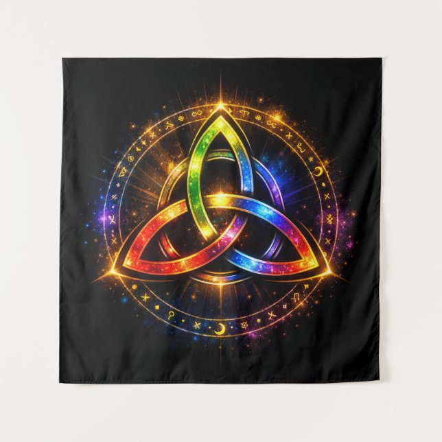 Triquetra_C Tapestry (Front)