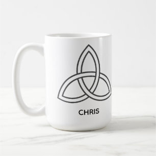 Triquetra Custom Name Coffee Mug