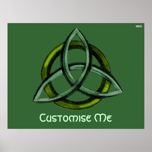 Triquetra (Green) Poster (Front)