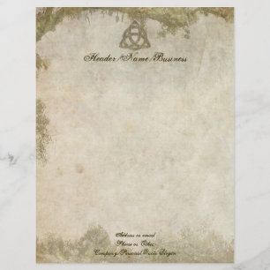 Triquetra Natural Customised Letterhead
