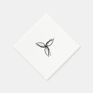 Triquetra Odin Norse Wicca Symbol Napkin