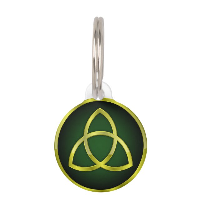 Triquetra Pet Tag (Back)