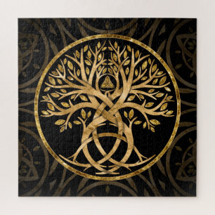 Triquetra Tree of life Jigsaw Puzzle