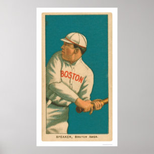 Tris Speaker Baseball 1911 Poster