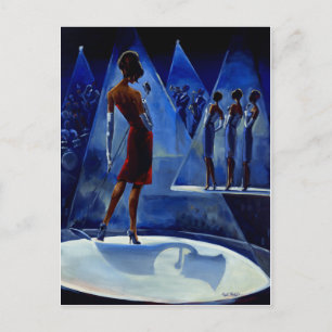 Trish Biddle Glammys Postcard