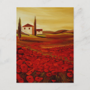Trish Biddle Tuscany Series Postcard