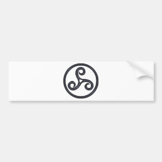 Triskel Bumper Sticker