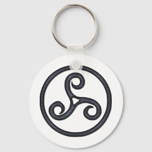 Triskel Key Ring