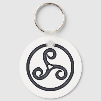 Triskel Key Ring