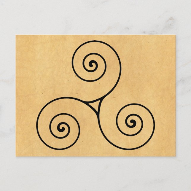 Triskele Postcard (Front)