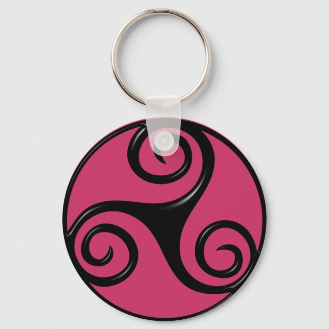 Triskelion Key Ring (Front)