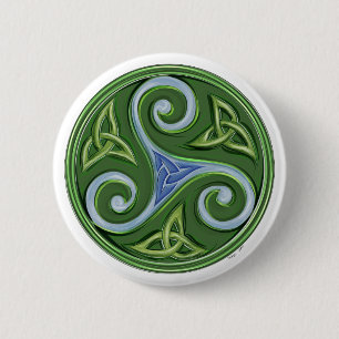 Triskelle 6 Cm Round Badge
