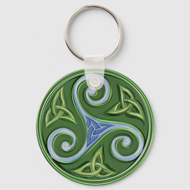 Triskelle Key Ring (Front)