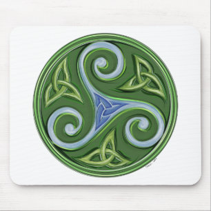 Triskelle Mouse Pad