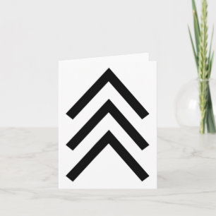 Trisomy 21 Down Syndrome Three Chromosome Arrows 1 Card