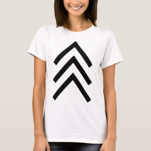 Trisomy 21 Down Syndrome Three Chromosome Arrows 1 T-Shirt