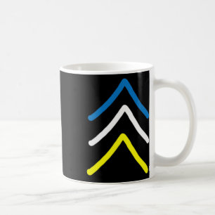 Trisomy 21 Down Syndrome Three Chromosome Arrows Coffee Mug