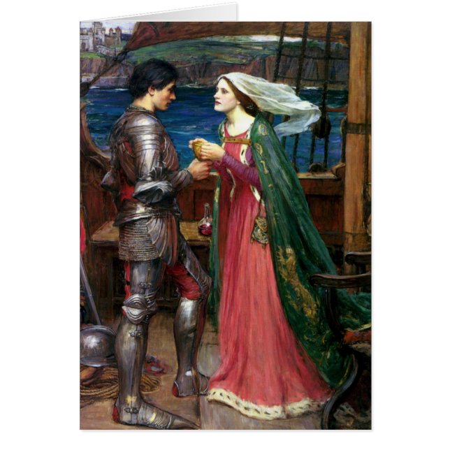 Tristan and Isolde by John William Waterhouse (Front)
