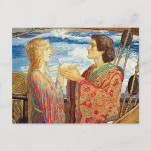Tristan and Isolde, c. 1912 by John Duncan Postcard